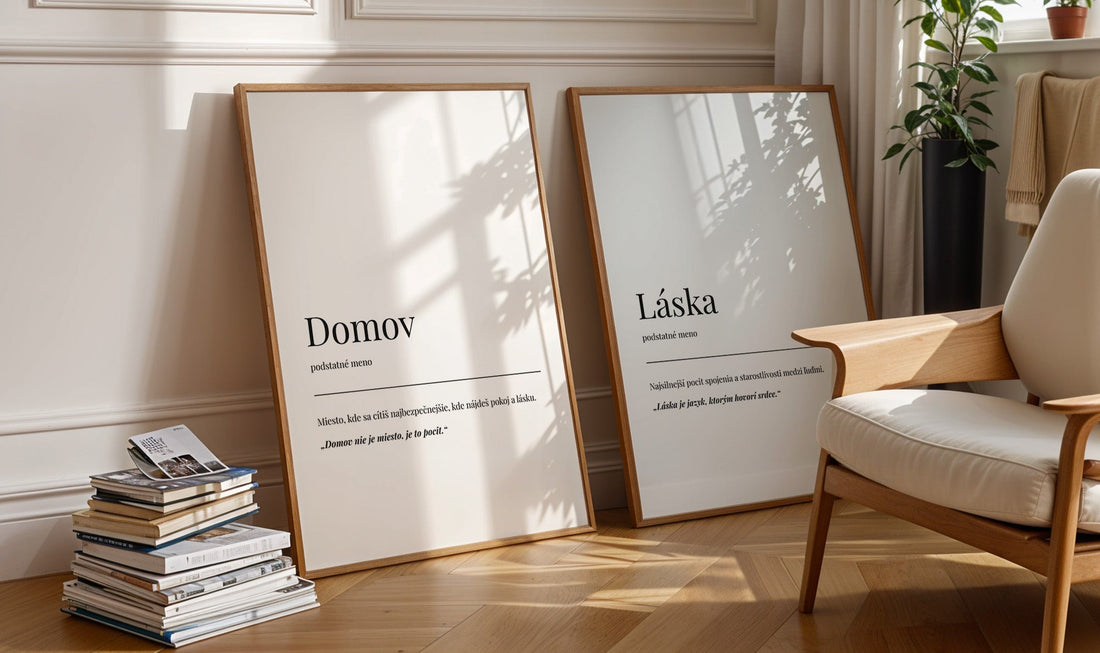 Objavte krásu minimalistických plagátov, ktoré oživia váš domov