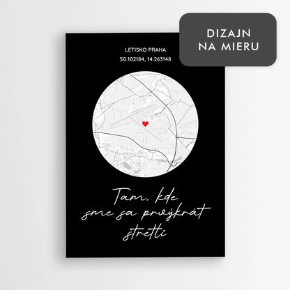 Tam, kde sme sa prvýkrát stretli - personalizovaný darček